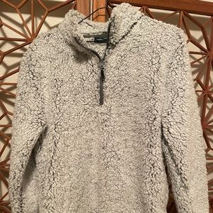 Soft Sherpa fuzzy pullover